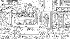 Cats Hidden in Christmas