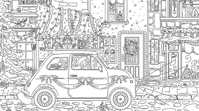 Cats Hidden in Christmas