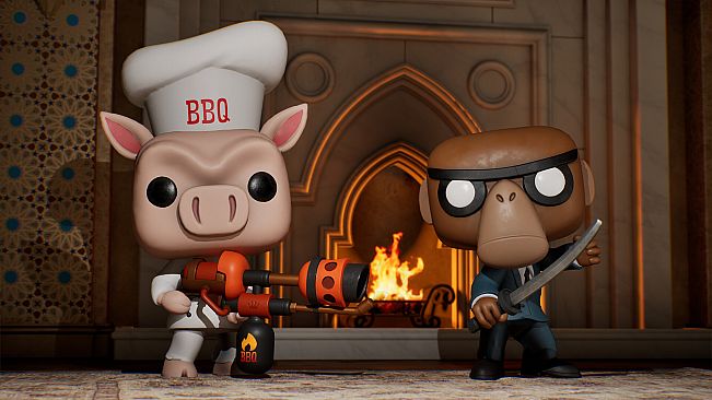 Funko Fusion - Fantastik Plastik Pack 1 - Monkey Assassin and Sam