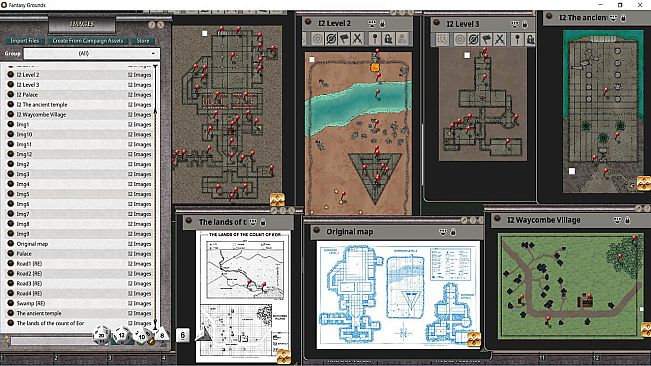 Fantasy Grounds - D&D Classics: I2 Tomb of the Lizard King (1E)