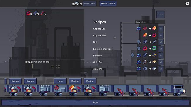 Factory on a Train