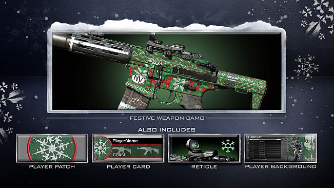 Call of Duty: Ghosts - Festive Personalization Pack