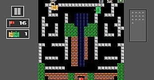 Tank Shoot 2D - Battle to save City Flag