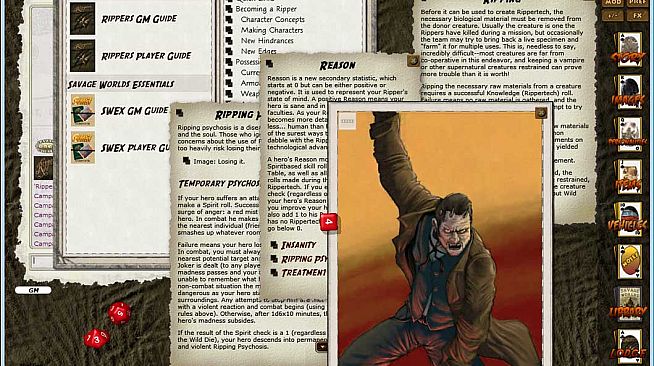 Fantasy Grounds - Rippers (Savage Worlds)