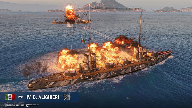 World of Warships — Dante Alighieri Pack