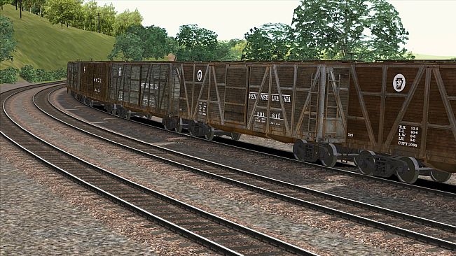 TS Marketplace: PRR X23 Boxcar Wagon Pack Add-On