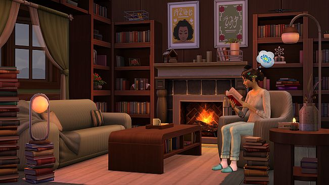 The Sims 4 Book Nook Kit