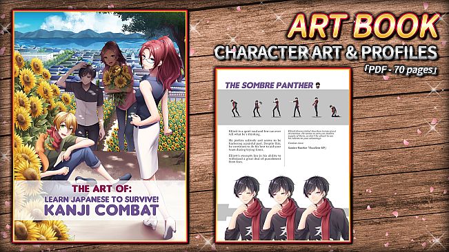 Learn Japanese To Survive! Kanji Combat - Art Book