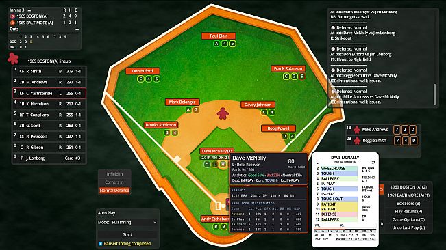 Game Pulse - 1969 Season Set