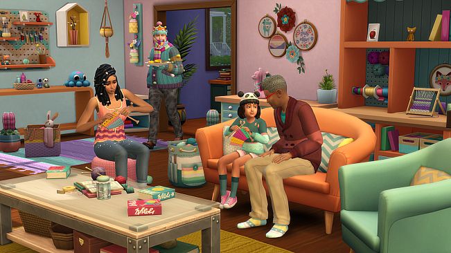 The Sims 4 Nifty Knitting Stuff Pack