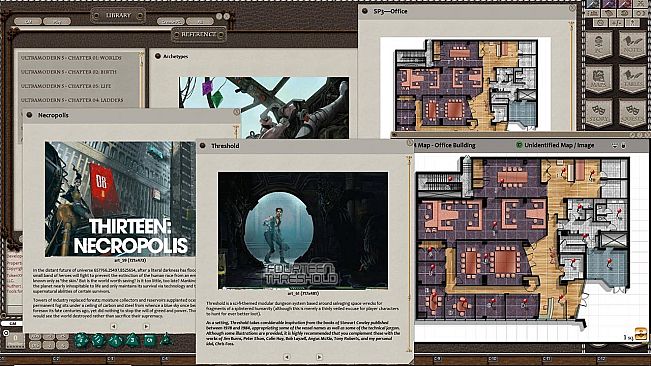 Fantasy Grounds - Ultramodern5 REDUX