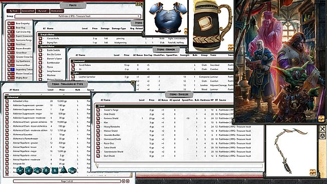 Fantasy Grounds - Pathfinder 2 RPG - Treasure Vault
