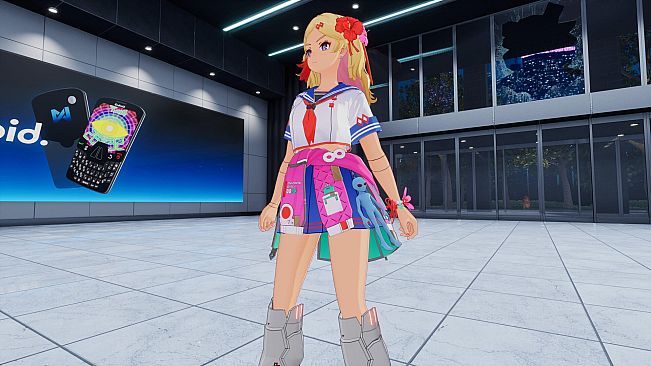 FULL METAL SCHOOLGIRL - Accessory: "Blue Grey Alien"