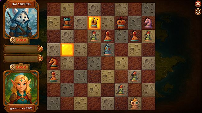 Choc Tactic 4 Chess Master - Voodoo Legends