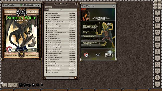 Fantasy Grounds - A18: Storm's Wake (5E)