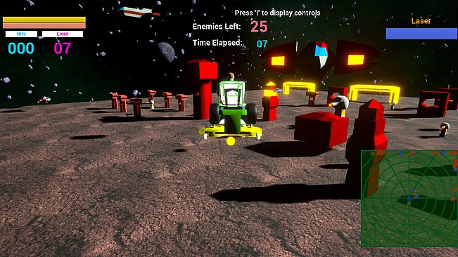 Lawnmower Game: Space Fight