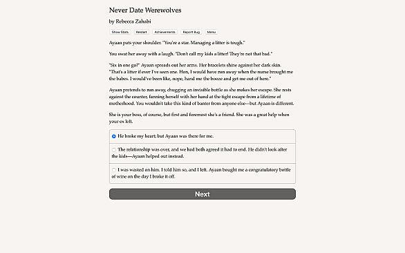 Never Date Werewolves