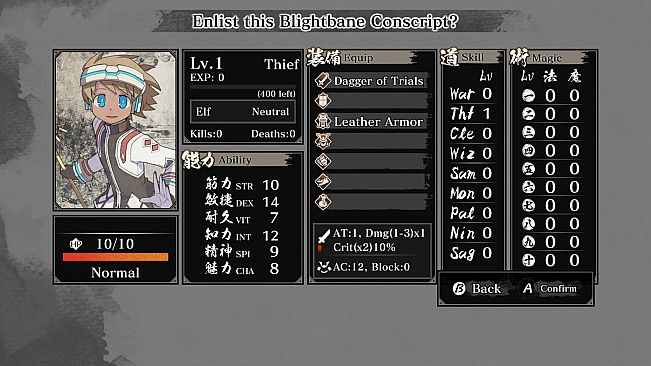 Labyrinth of Zangetsu - Adventure Academia: The Fractured Continent Avatars