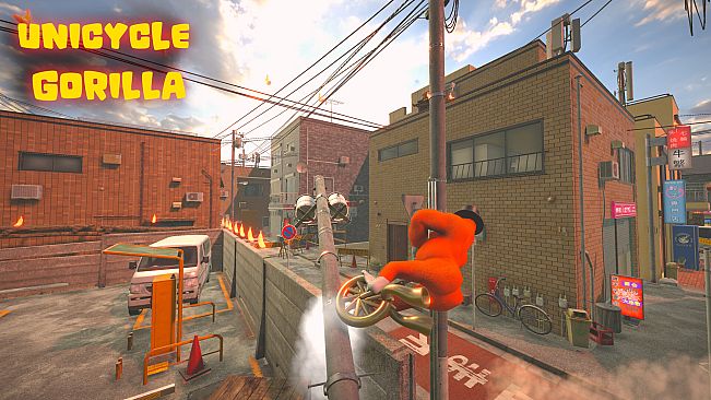 Unicycle Gorilla