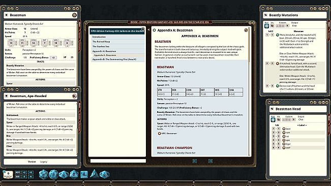 Fantasy Grounds - Fifth Edition Fantasy #33: Sailors on the Starless Sea