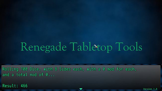 Renegade Tabletop Tools System