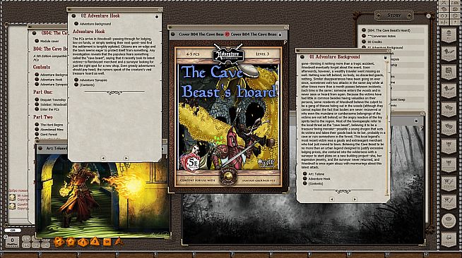 Fantasy Grounds - B04 The Cave Beast Hoard (5E)