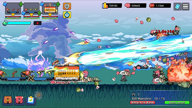 Bomb Vehicle The Idle Clicker - DF Express Strategic Transport Train