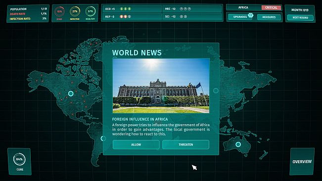Corona Simulator - Savior Edition