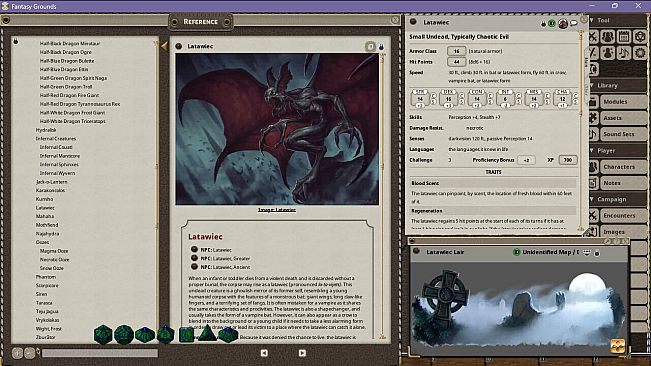 Fantasy Grounds - Dragonix's Deadly Denizens