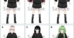 RPG Maker 3D Character Converter - Gee-kun-soft character 03 military uniform